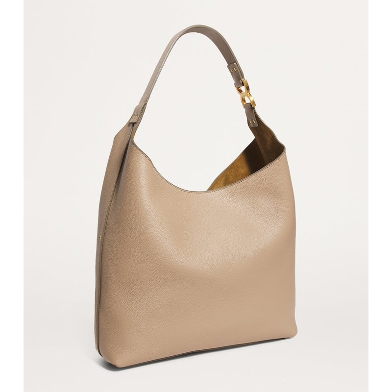 Bolsa Shopper Calfskin Marcie Hobo