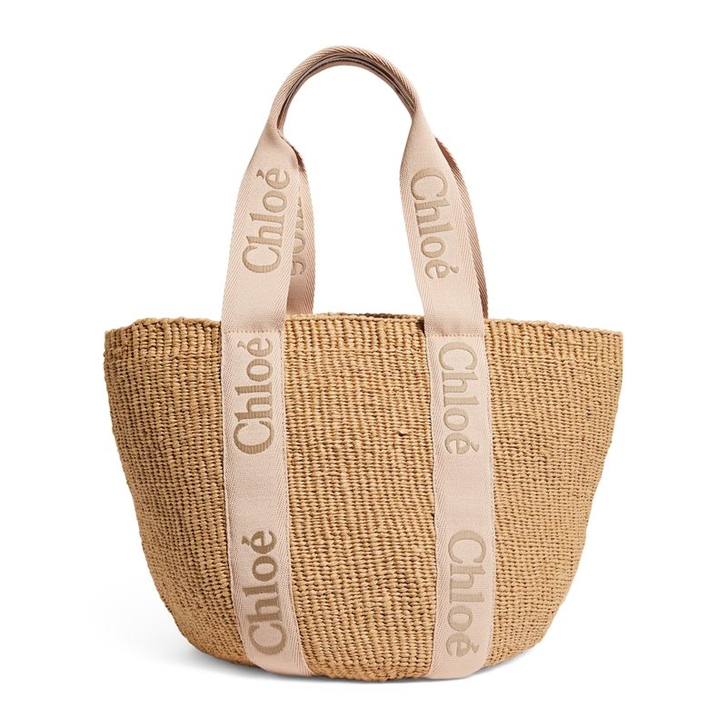 Bolsa Beach Large Woody Basket - Mercado de Luxo - O Maior E-Commerce de Bens, Produtos e Serviços de Luxo do Brasil.