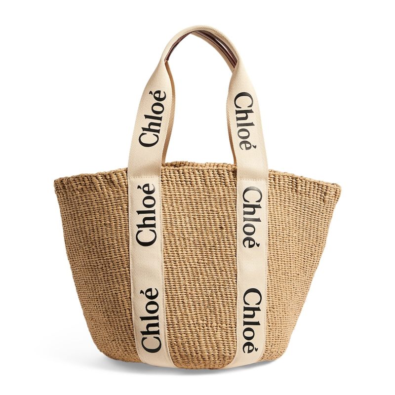 Bolsa Beach Large Woody Basket - Mercado de Luxo - O Maior E-Commerce de Bens, Produtos e Serviços de Luxo do Brasil.