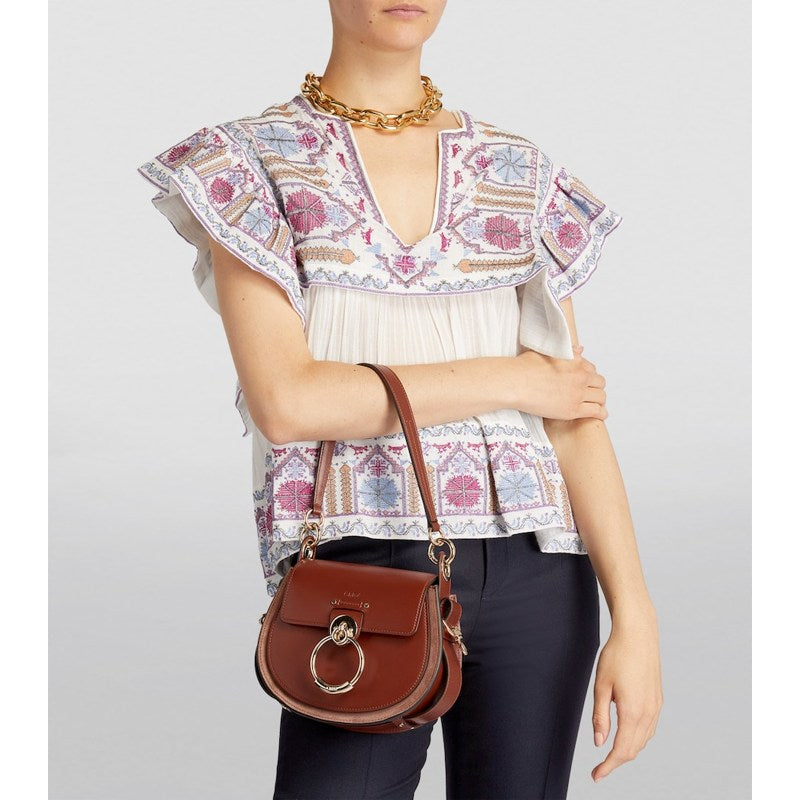 Bolsa Crossbody Small Tess Saddle