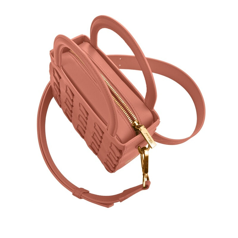 Bolsa Handle Micro Happy Hearts