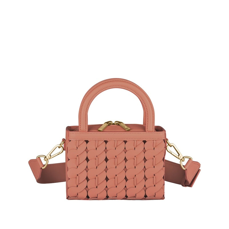 Bolsa Handle Micro Happy Hearts
