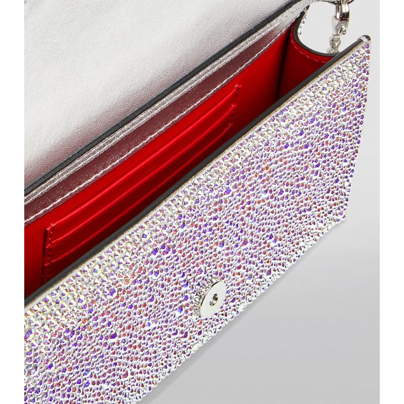 Bolsa Clutch Loubi54 Small Strass