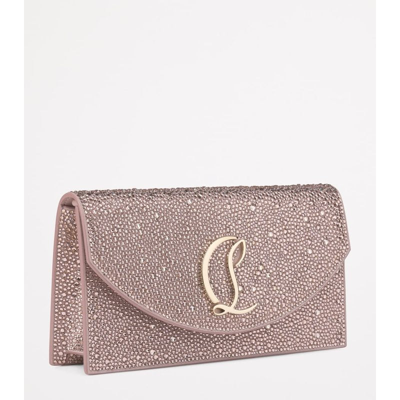 Bolsa Clutch Loubi54 Embellished Calf