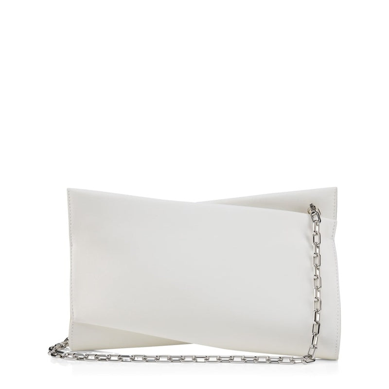 Bolsa Clutch Loubitwist Satin Crepe - Mercado de Luxo - O Maior E-Commerce de Bens, Produtos e Serviços de Luxo do Brasil.