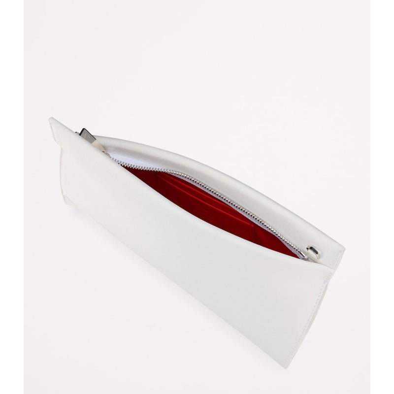 Bolsa Clutch Loubitwist Satin Crepe