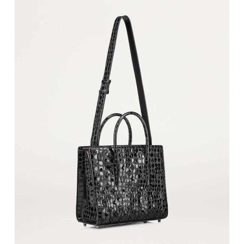 Bolsa Handle Paloma Medium Alligator-Embossed Calfskin