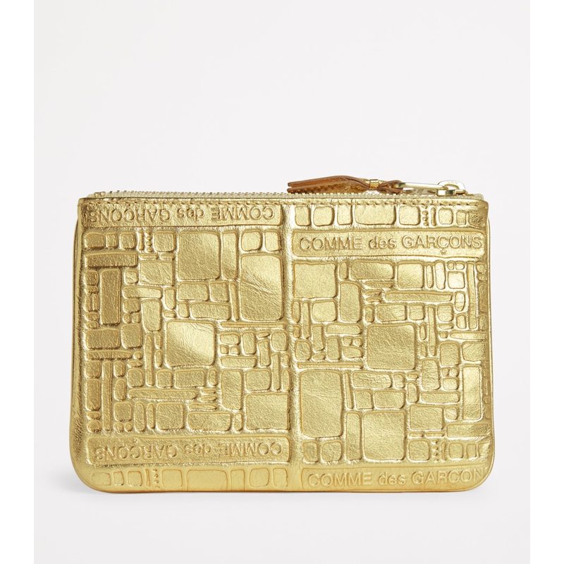 Bolsa Wallet Embossed Logo Zipped