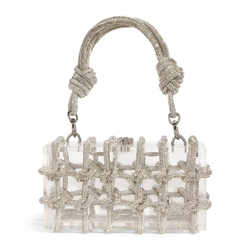 Bolsa Shoulder Rhinestone Bess - Mercado de Luxo - O Maior E-Commerce de Bens, Produtos e Serviços de Luxo do Brasil.