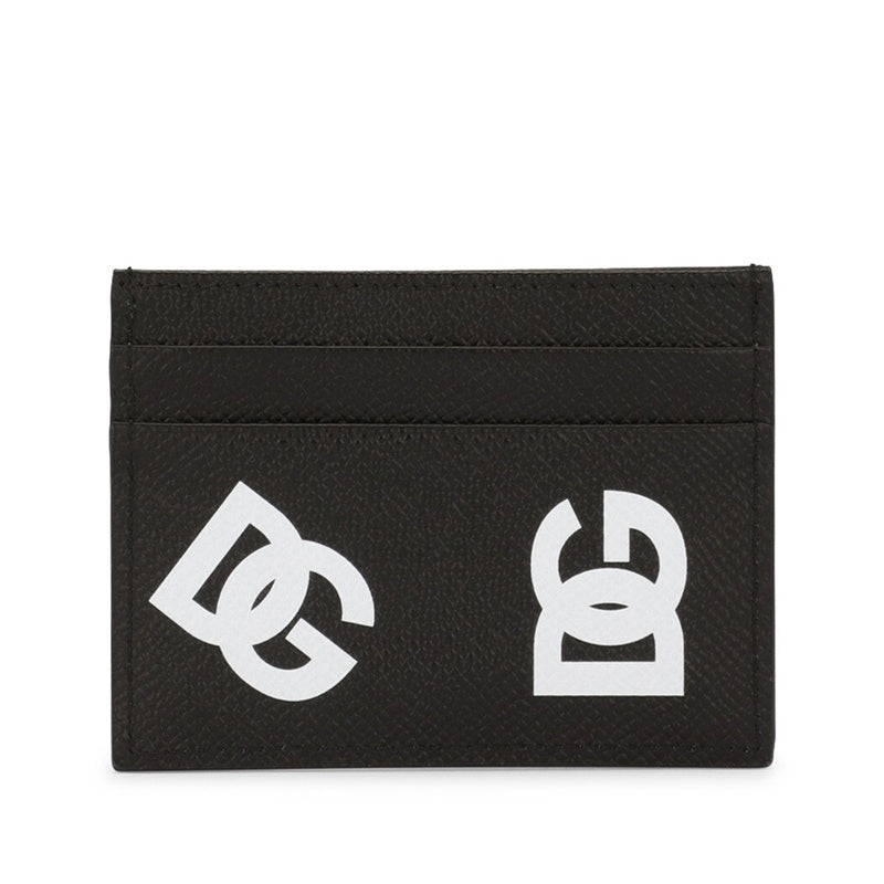 Bolsa Wallet Calfskin Logo