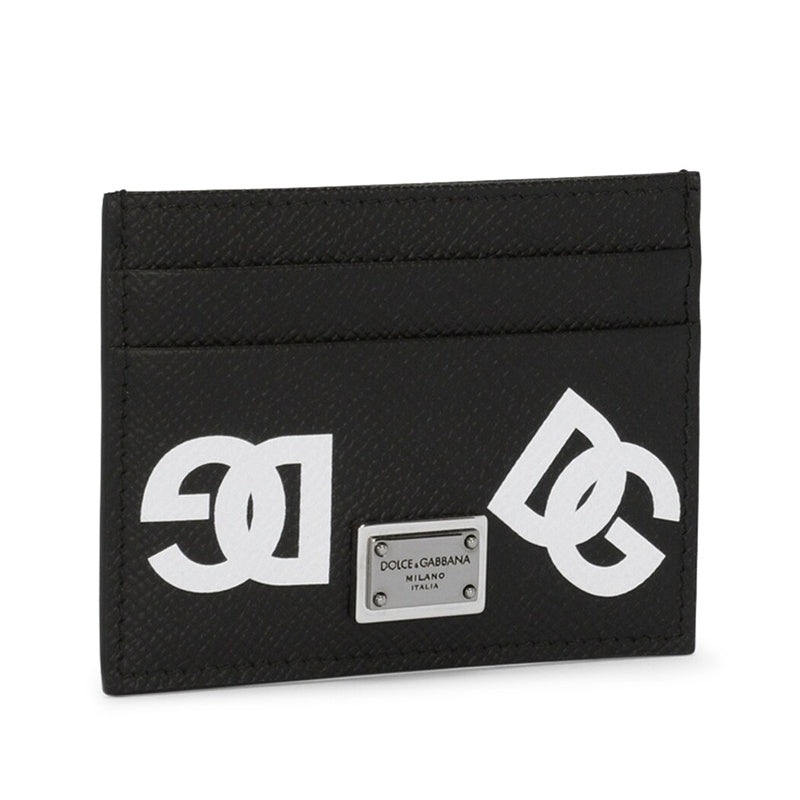 Bolsa Wallet Calfskin Logo