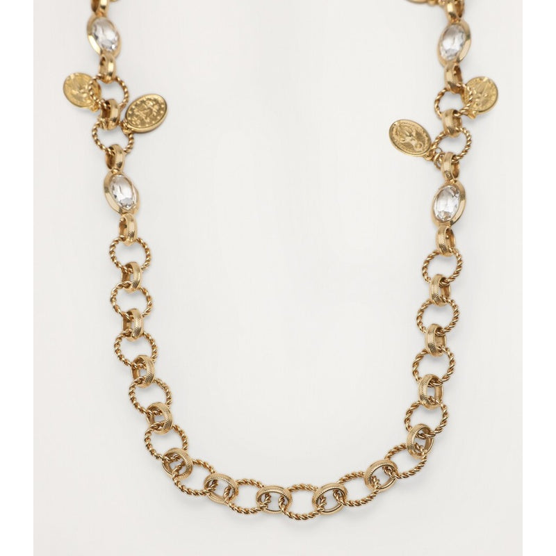 Bolsa Clutch Embellished Chain Strap
