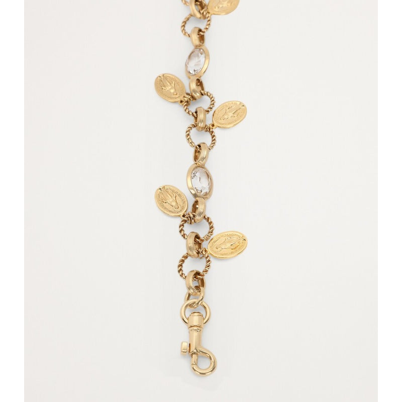 Bolsa Clutch Embellished Chain Strap