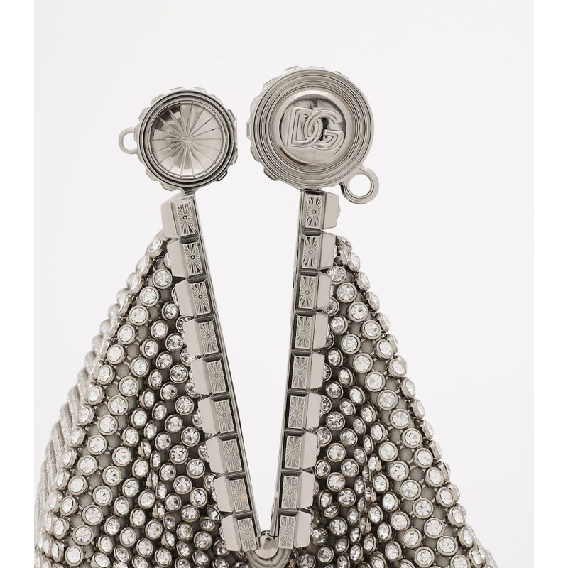 Bolsa Clutch Satin Embellished