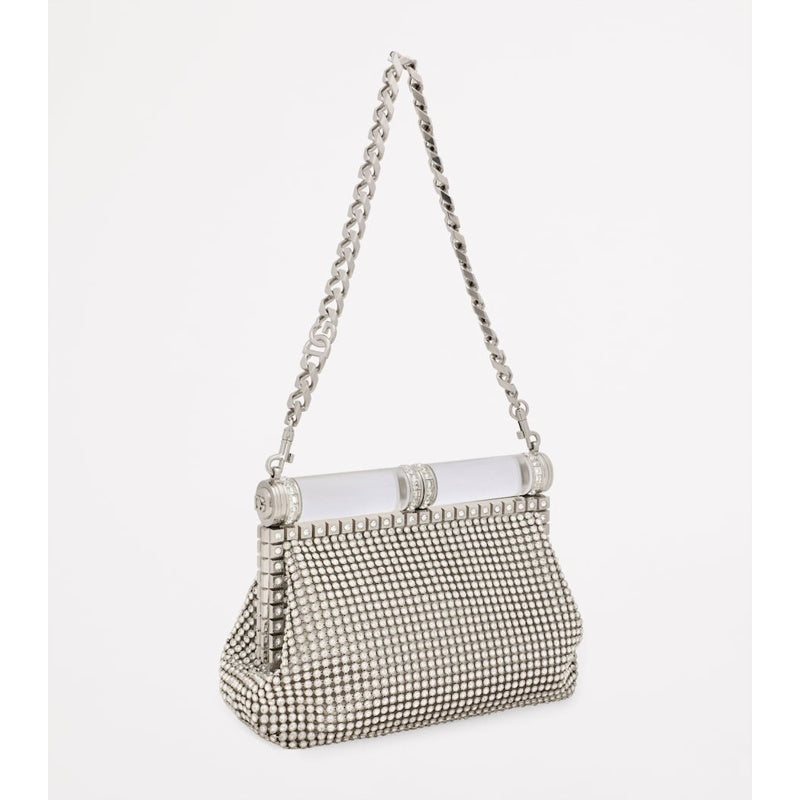 Bolsa Clutch Satin Embellished