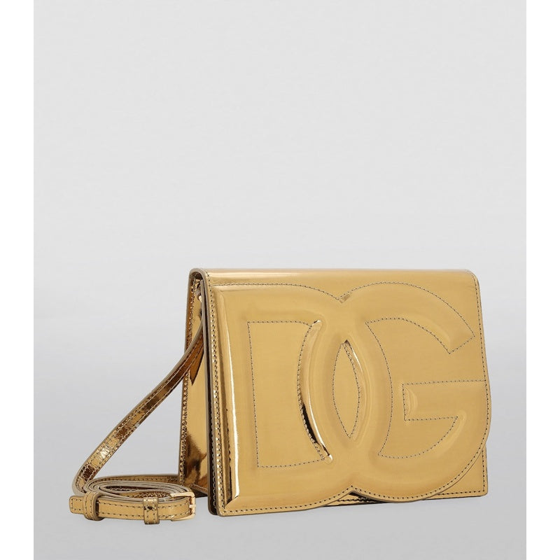 Bolsa Crossbody Metallic Logo