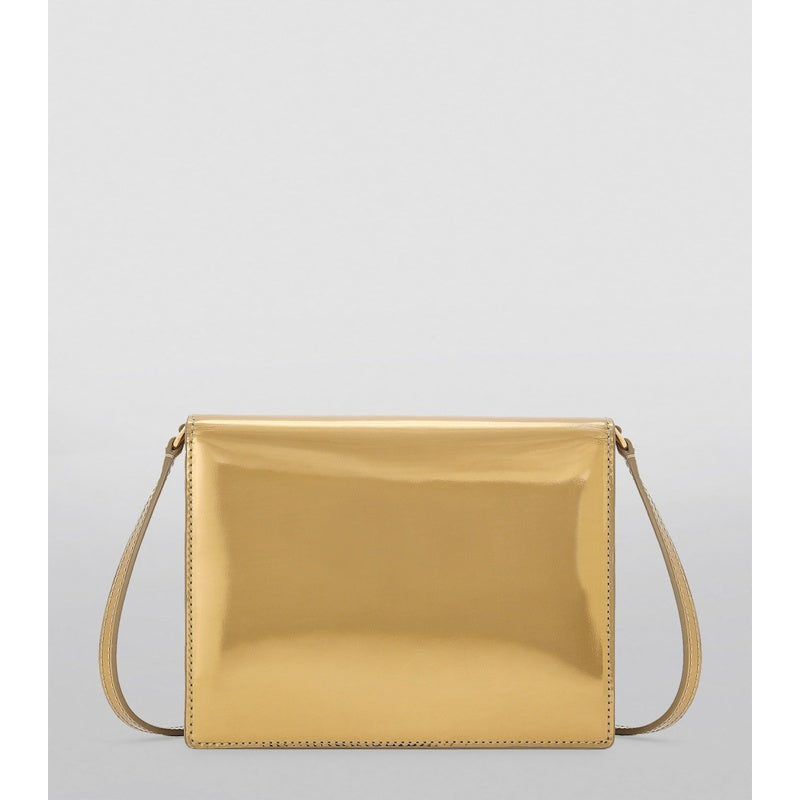 Bolsa Crossbody Metallic Logo