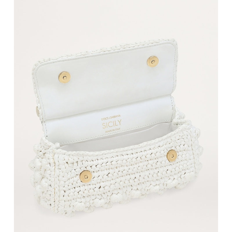 Bolsa Handle Small Raffia Sicily
