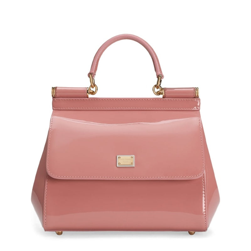Bolsa Handle Medium Patent Calfskin Sicily - Mercado de Luxo - O Maior E-Commerce de Bens, Produtos e Serviços de Luxo do Brasil.