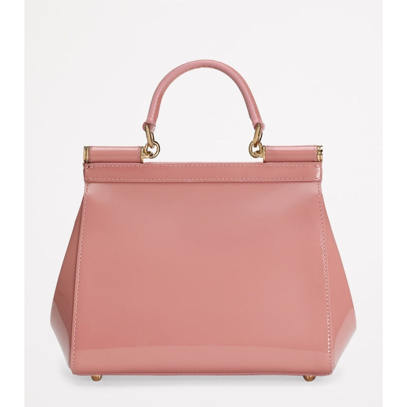 Bolsa Handle Medium Patent Calfskin Sicily
