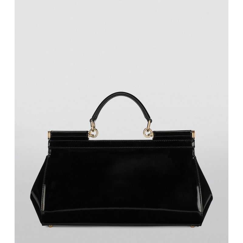 Bolsa Handle Medium Patent Sicily