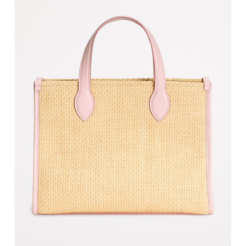 Bolsa Tote Straw Logo