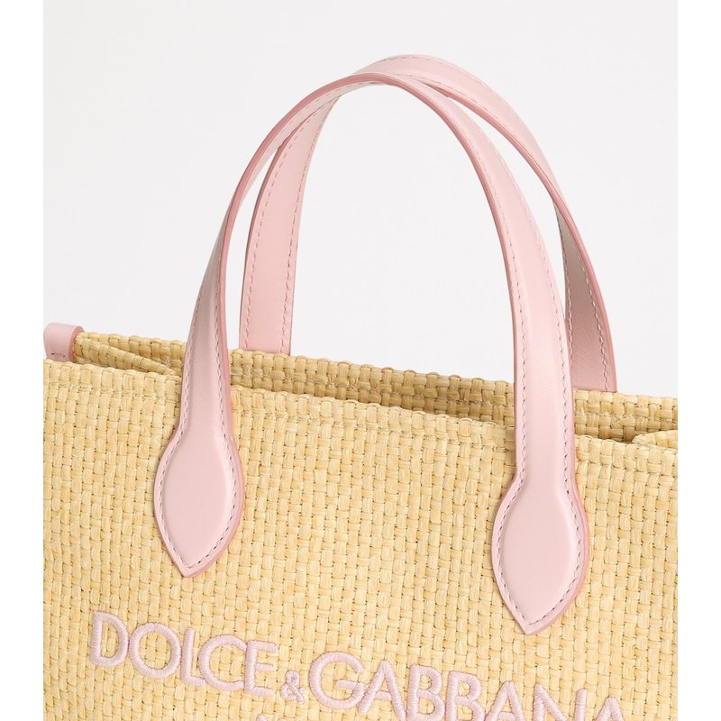Bolsa Tote Straw Logo