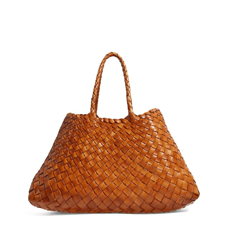 Bolsa Tote Small Woven Santa Croce - Mercado de Luxo - O Maior E-Commerce de Bens, Produtos e Serviços de Luxo do Brasil.