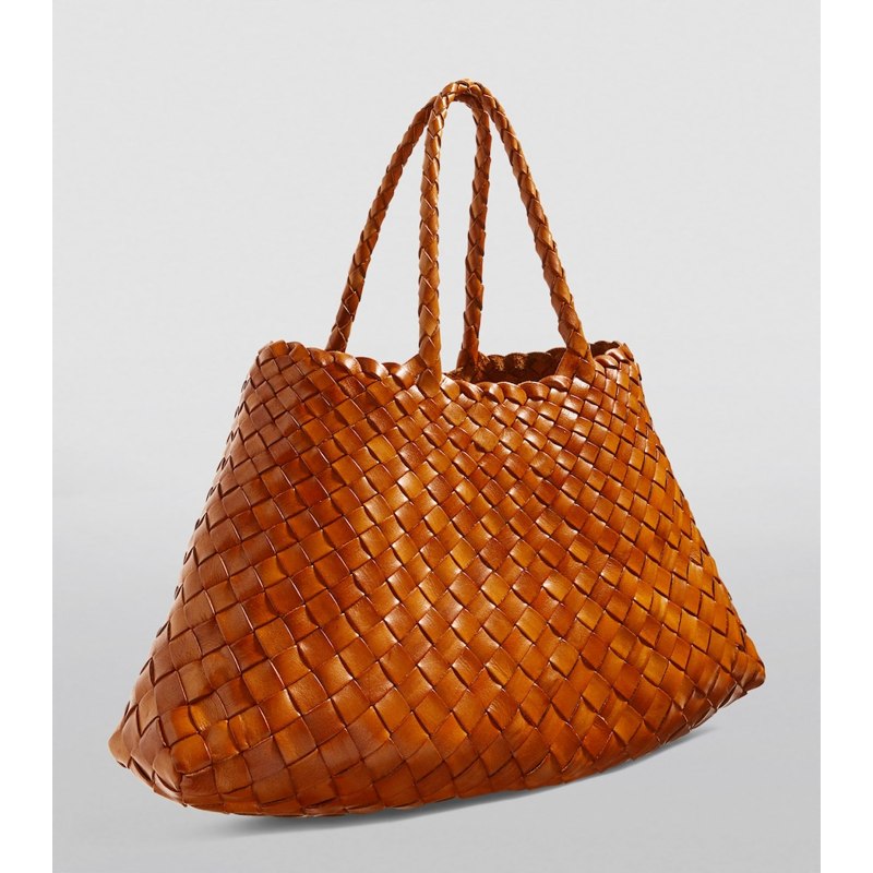 Bolsa Tote Small Woven Santa Croce