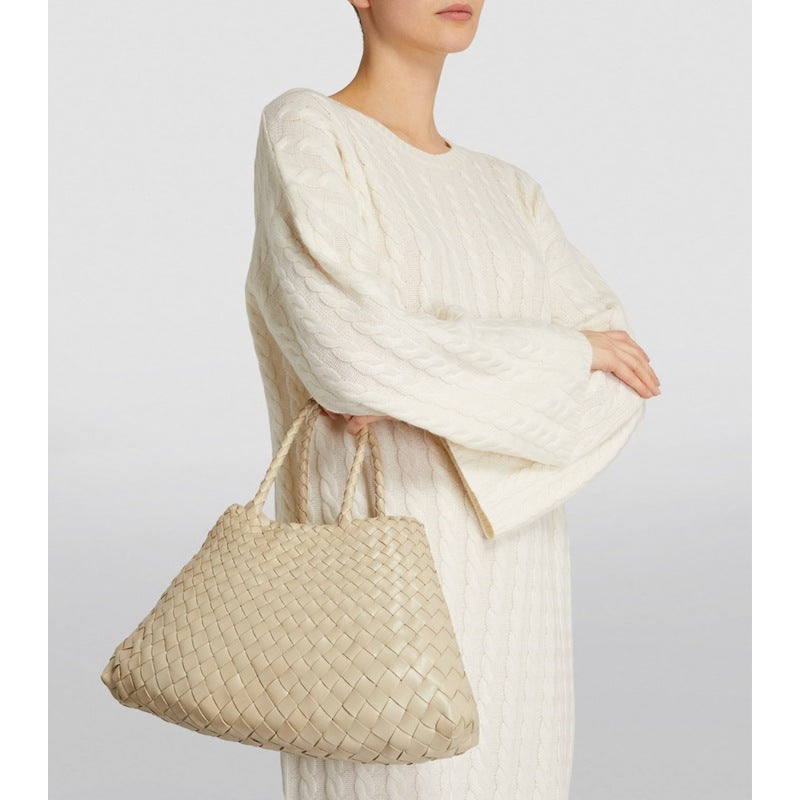 Bolsa Tote Small Woven Santa Croce