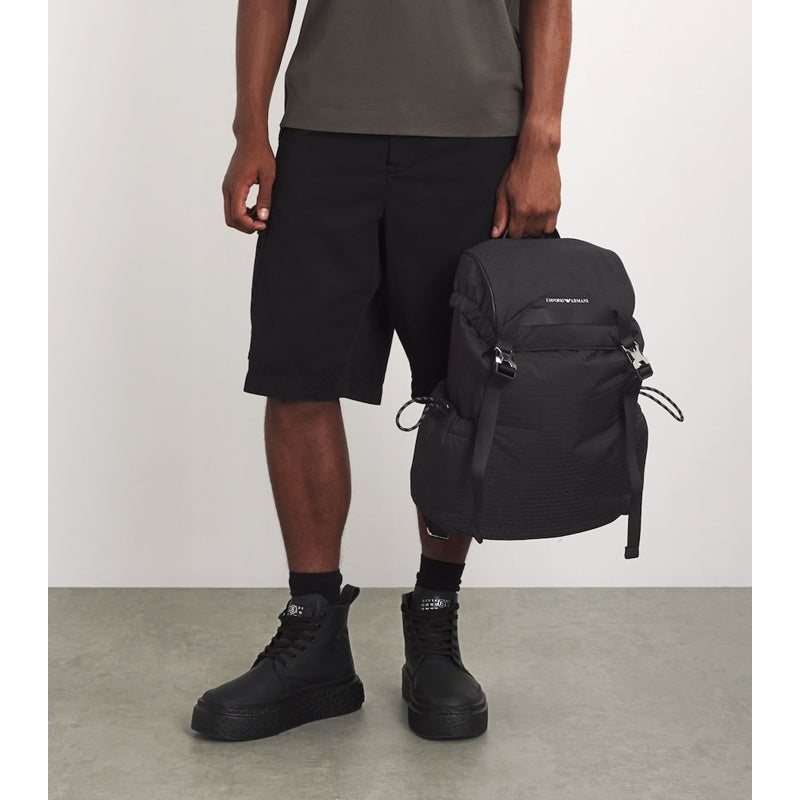 Bolsa Mochila Jacquard Logo