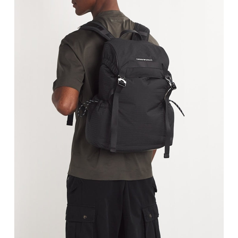 Bolsa Mochila Jacquard Logo
