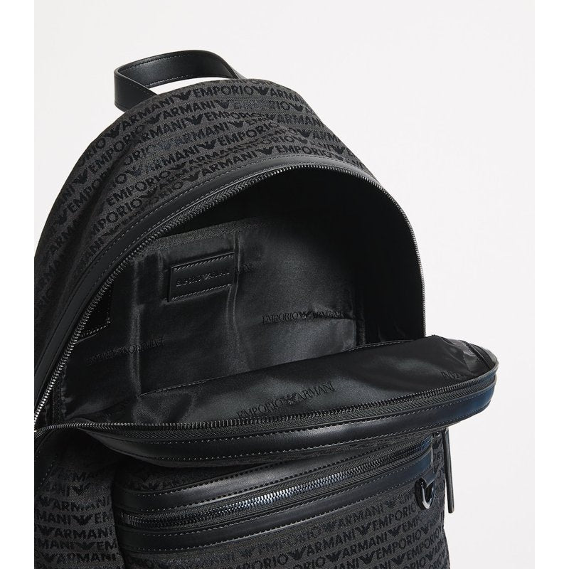 Bolsa Mochila Jacquard Logo