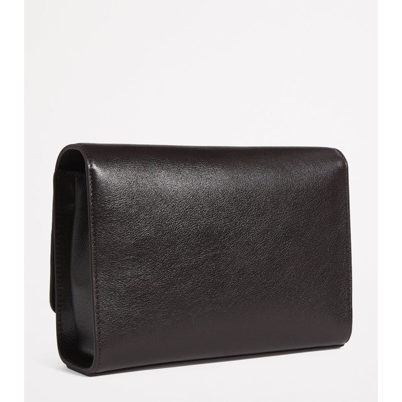 Bolsa Crossbody Embossed Logo Flap