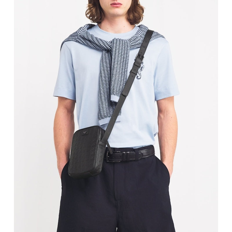 Bolsa Crossbody Eagle Embossing Tech