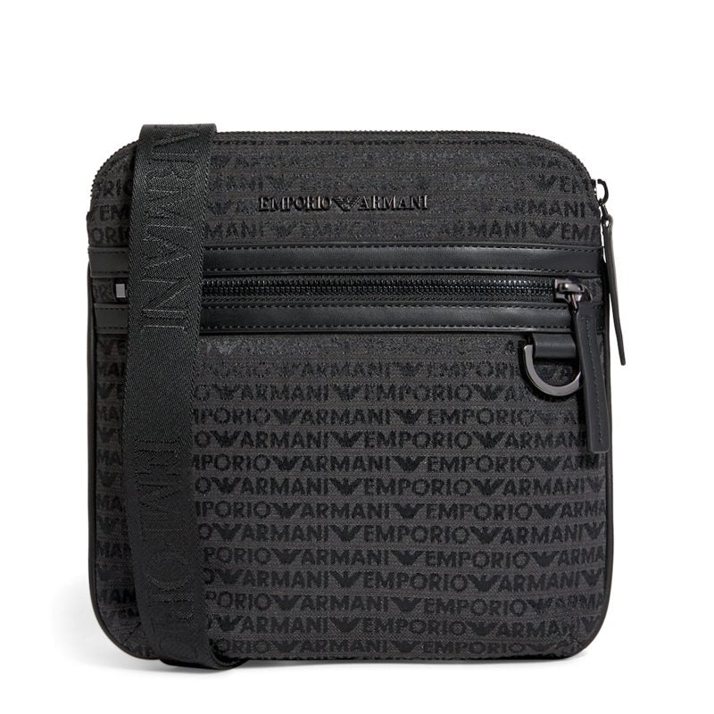 Bolsa Crossbody Cotton-Blend Logo - Mercado de Luxo - O Maior E-Commerce de Bens, Produtos e Serviços de Luxo do Brasil.