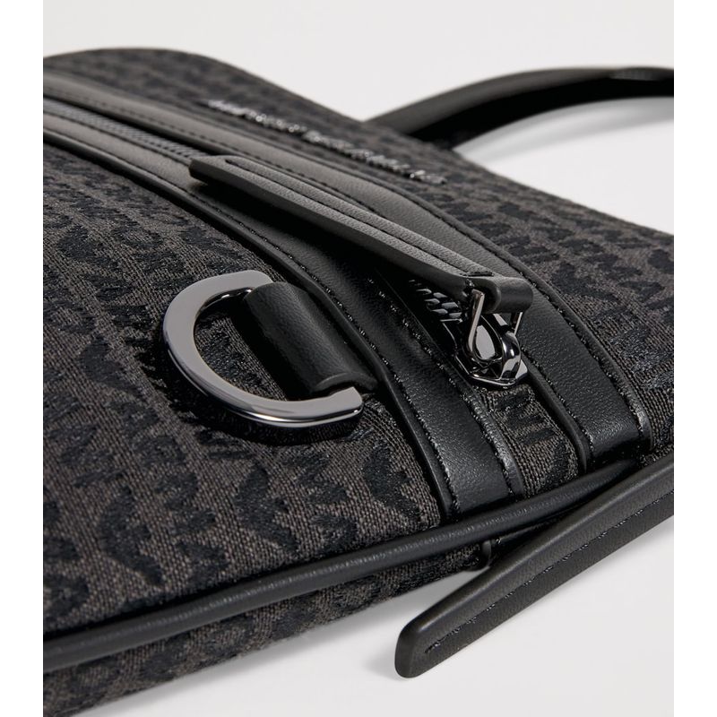 Bolsa Crossbody Cotton-Blend Logo