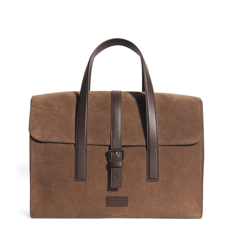 Bolsa Messenger Suede - Mercado de Luxo - O Maior E-Commerce de Bens, Produtos e Serviços de Luxo do Brasil.