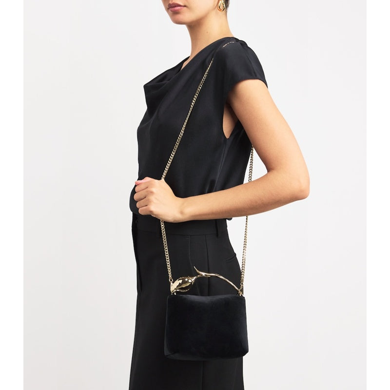 Bolsa Handle Mini Velvet Bloom