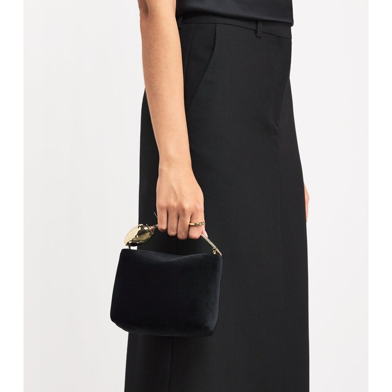 Bolsa Handle Mini Velvet Bloom