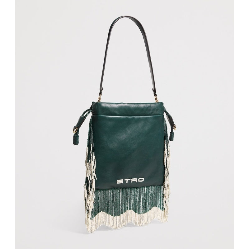 Bolsa Shoulder Fringed Embellished