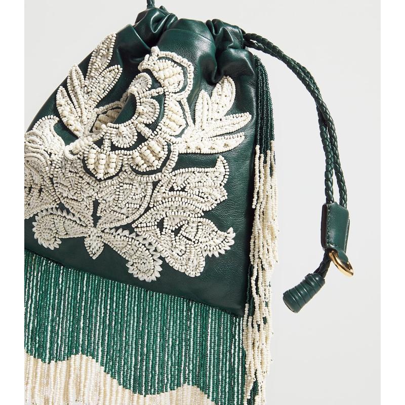 Bolsa Shoulder Fringed Embellished