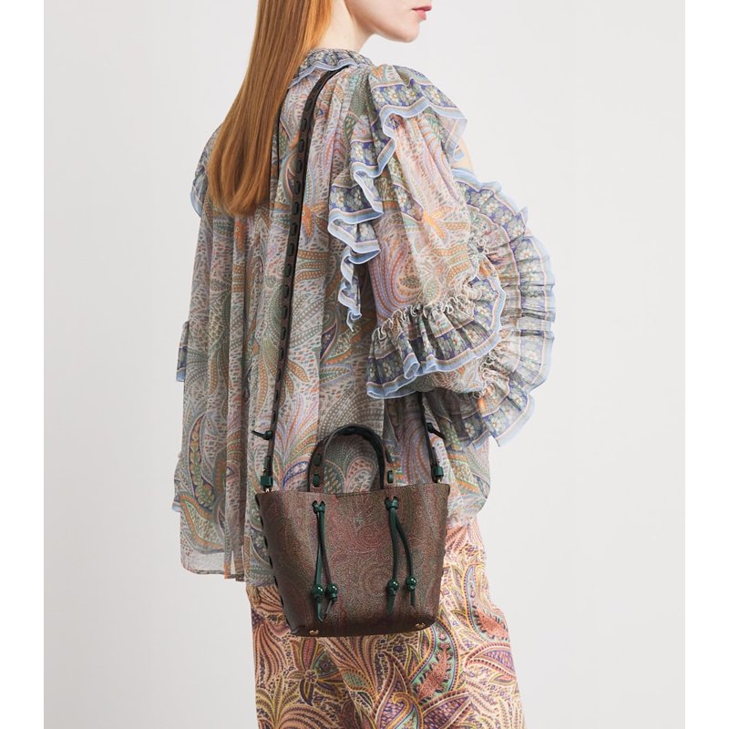 Bolsa Tote Jacquard Arnica 1984