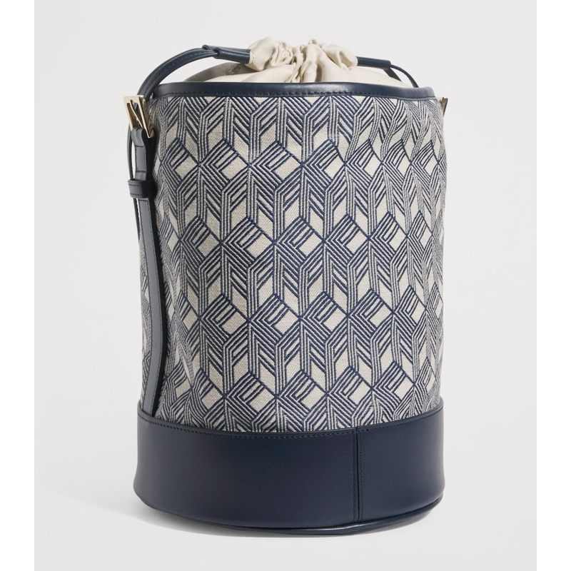 Bolsa Bucket Mini -Trim Monogram