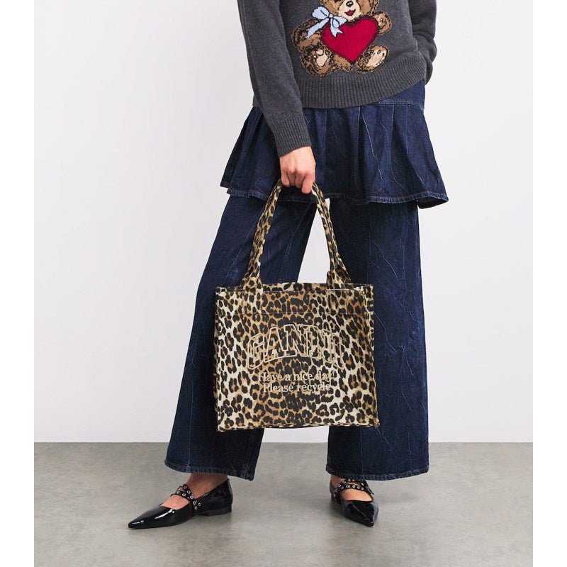 Bolsa Tote Large Leopard Easy
