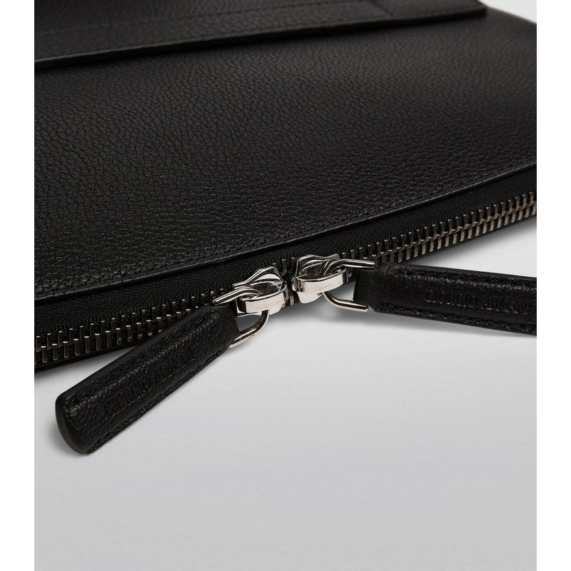 Bolsa Messenger Calfskin Laptop Case