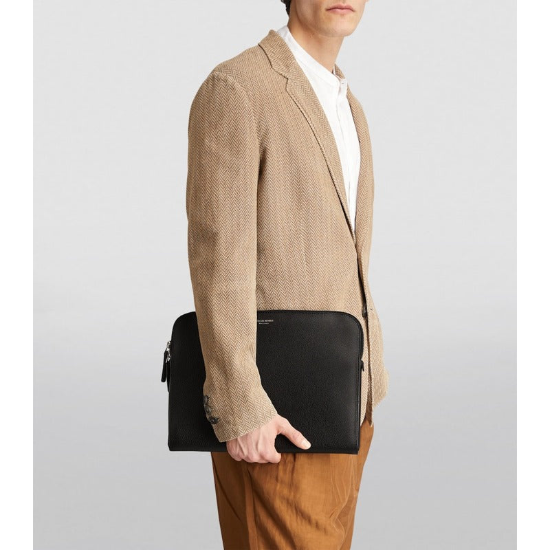 Bolsa Messenger Calfskin Laptop Case