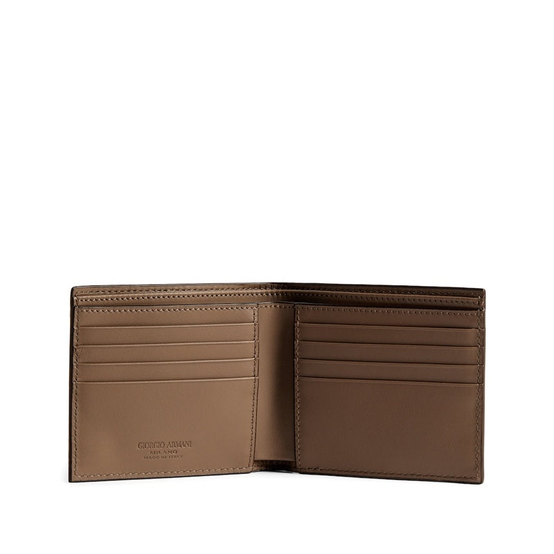 Bolsa Wallet Wave-Embossed Bifold