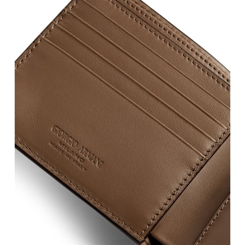 Bolsa Wallet Wave-Embossed Bifold