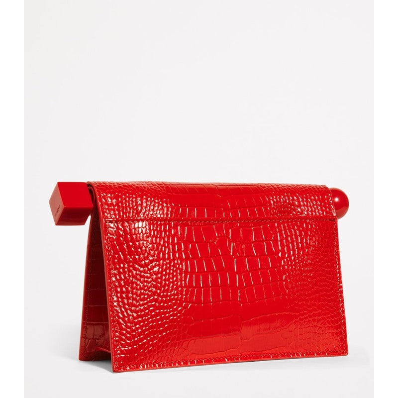 Bolsa Clutch Croc-Embossed La Petite Pochette